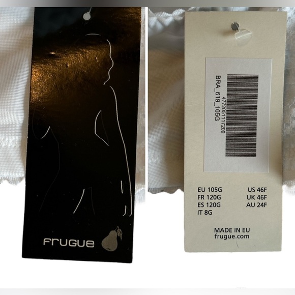 Lot of 3 Frugue Bras 2 Minimizer 1 Back Support.The first 2 are NWT 3rd NWOT 46F - Picture 4 of 11